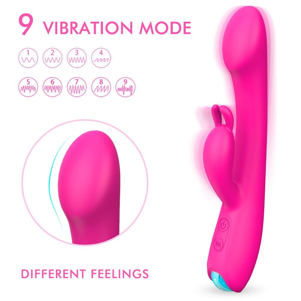 Heated Wireless Remote Control Vibrator Dildo Female Masturbator Vibrator - Secret Garden