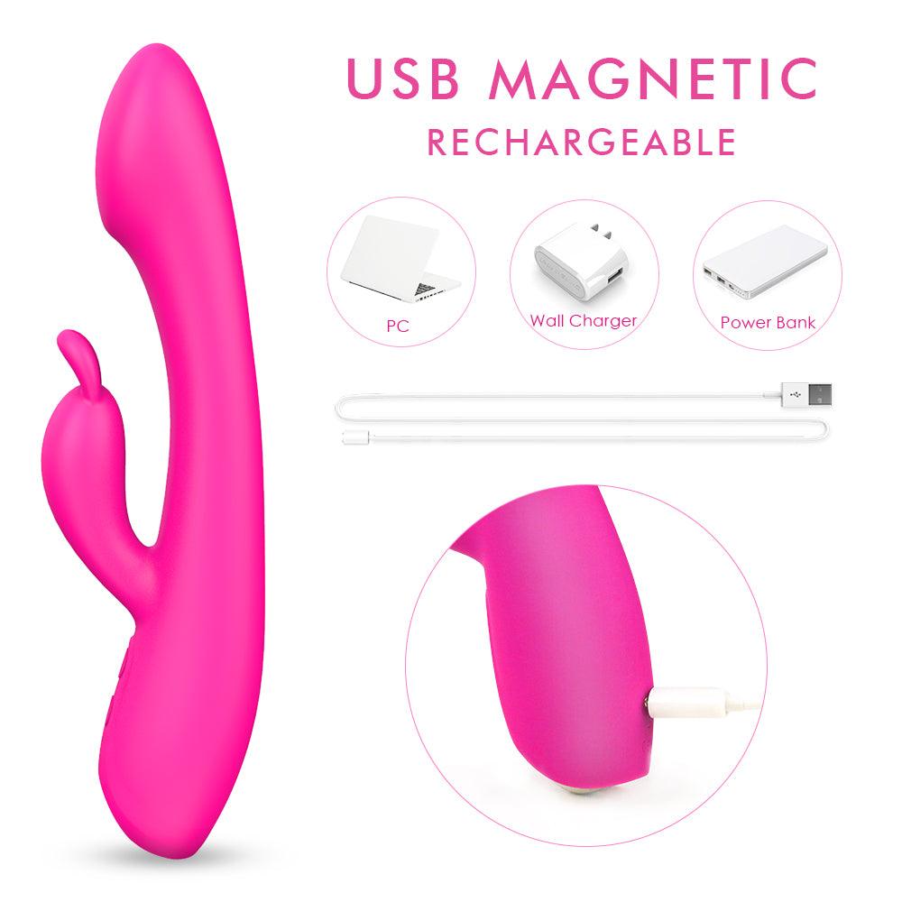 Heated Wireless Remote Control Vibrator Dildo Female Masturbator Vibrator - Secret Garden