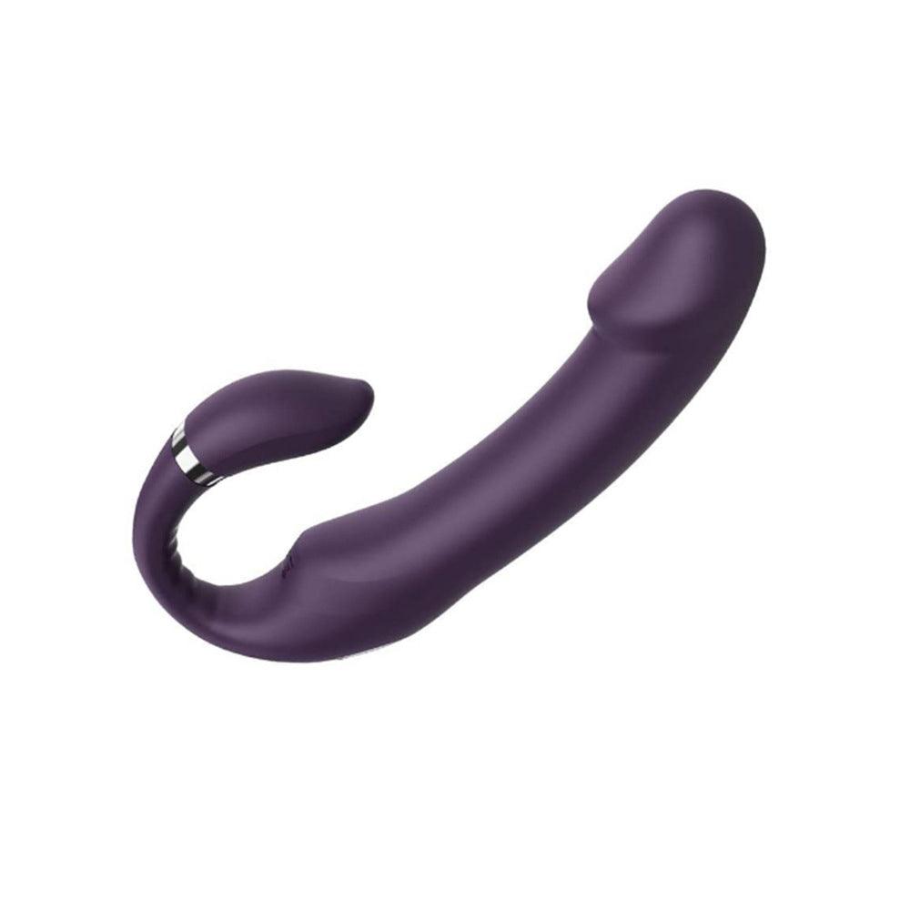 3 IN 1 Heating Purple Vibrator Clit Rubbing Massager - Secret Garden