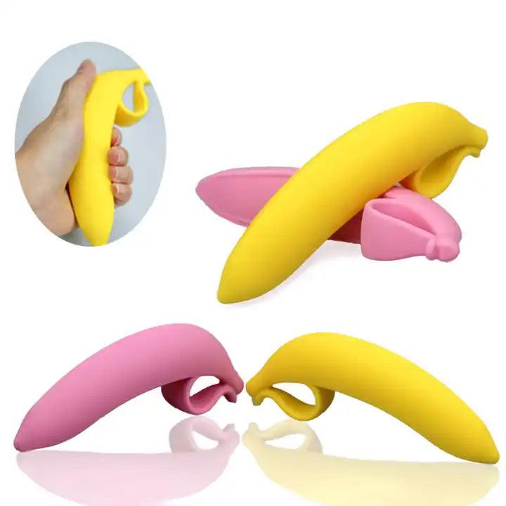 silicone banana shape penis mini dildo anal butt plug sex toys clitoris g spot woman pleasure sex toys - Secret Garden