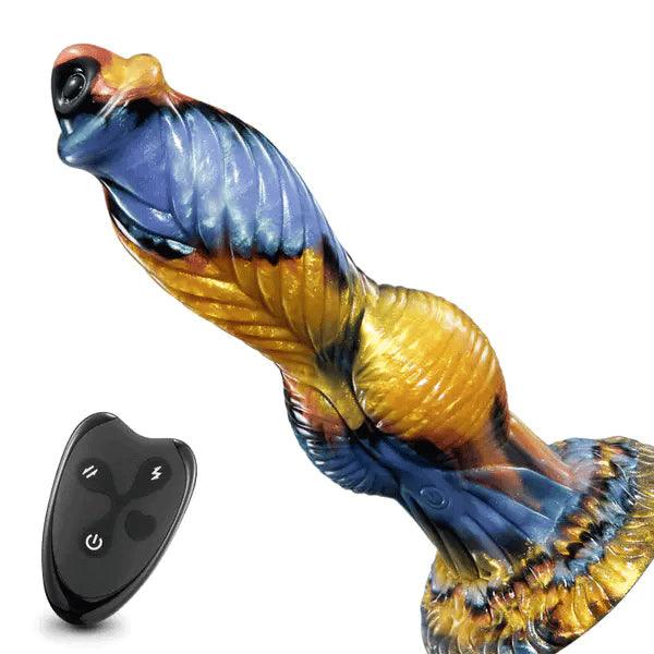 Phoenix - Animal Texture 7 Thrusting Vibrating Big Sucker Monster Dildo 10.23 Inch - Secret Garden