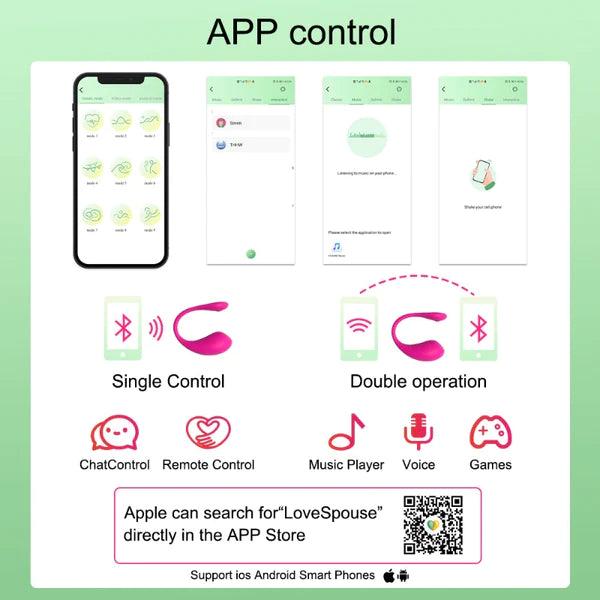 Secret Garden Wearable Egg Vibrator with APP Controll - Secret Garden