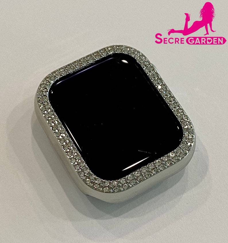 Premium Swarovski Crystal Apple Watch Case Cover - Series 2-9, Ultra 1/2