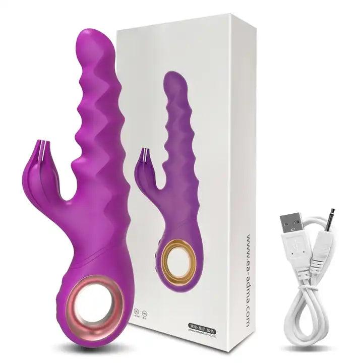 Desiree Rabbit Vibrator -Smart Heating- USB - Secret Garden