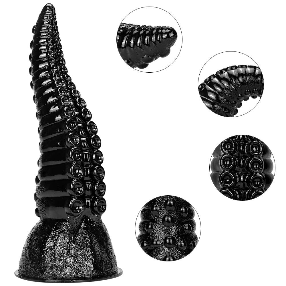 Thin Gradual Coarse Small to Large Pointed Anal Plugs - Secret Garden