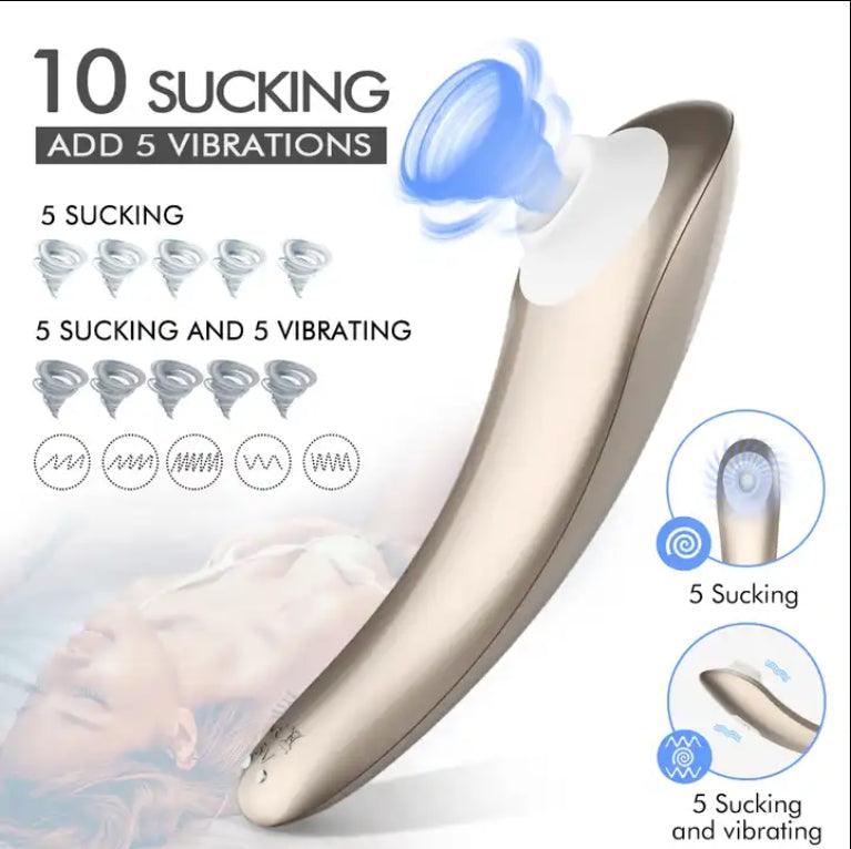 Silicone vibration absorber adult toy clitoral suction cup nipple breast g-spot clitoral vibration absorber for female clitoral stimulator - Secret Garden