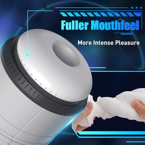 Sucking & Vibrating Technology Male Masturbator - Secret Garden