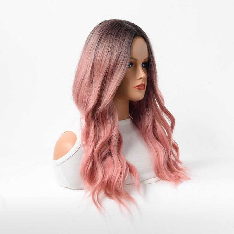 Long curly pink gradient - Secret Garden