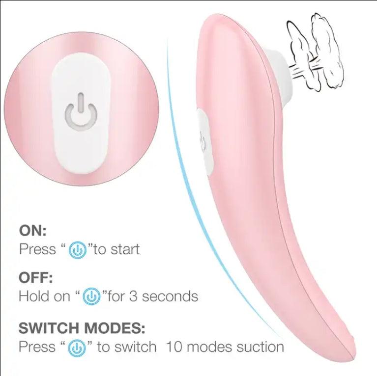 Silicone vibration absorber adult toy clitoral suction cup nipple breast g-spot clitoral vibration absorber for female clitoral stimulator - Secret Garden