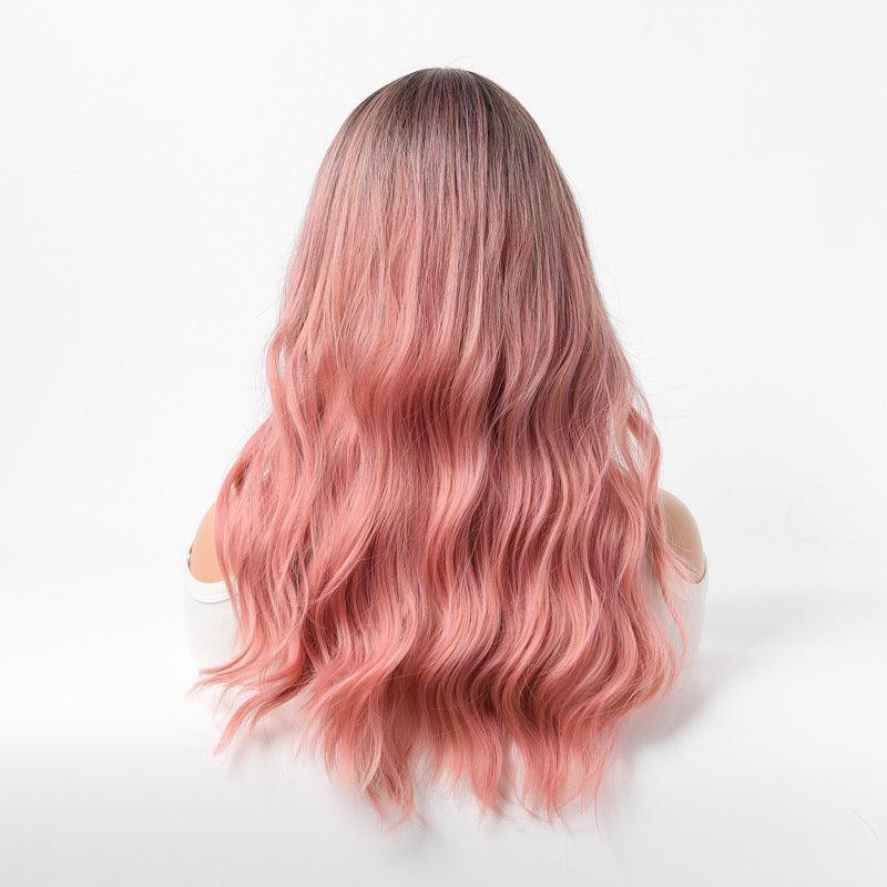 Long curly pink gradient - Secret Garden