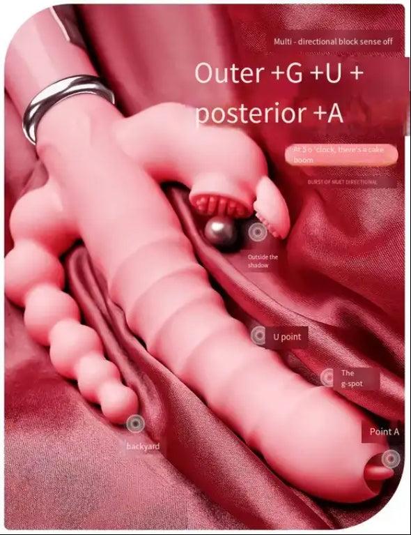 Dildo Vibrator Female Sex Toy Vibrating Screen Massage Products Sex Toy - Secret Garden