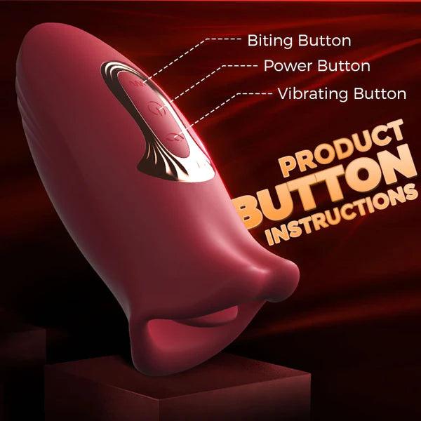 Lip Stimulation Nipple Clitoris Female Vibrator - Secret Garden