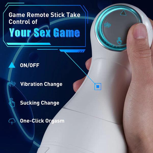 Sucking & Vibrating Technology Male Masturbator - Secret Garden