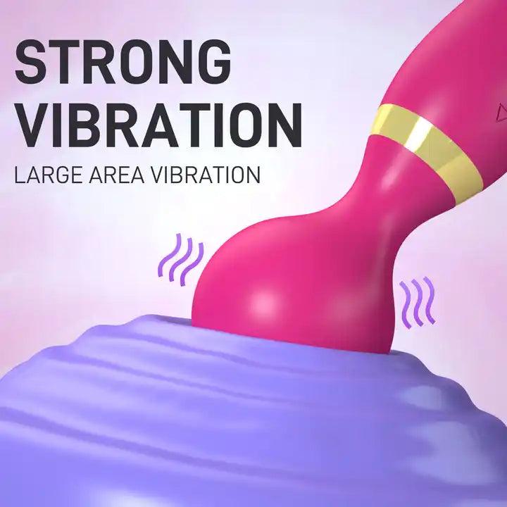 Dual Head Vibrator Body Massager Portable - Secret Garden