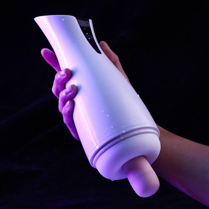 Automatic Sucking Voice Vibrating Heated Pulse Masturbation Cup - Secret Garden