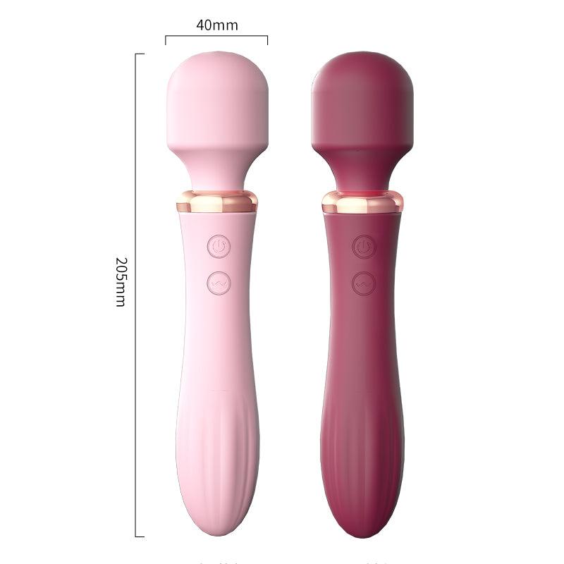 Heated Dual Venus G-Spot Clitoris AV Dildo Vibrators for Women Sex Toys Adult Products - Secret Garden