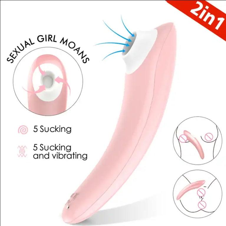 Silicone vibration absorber adult toy clitoral suction cup nipple breast g-spot clitoral vibration absorber for female clitoral stimulator - Secret Garden