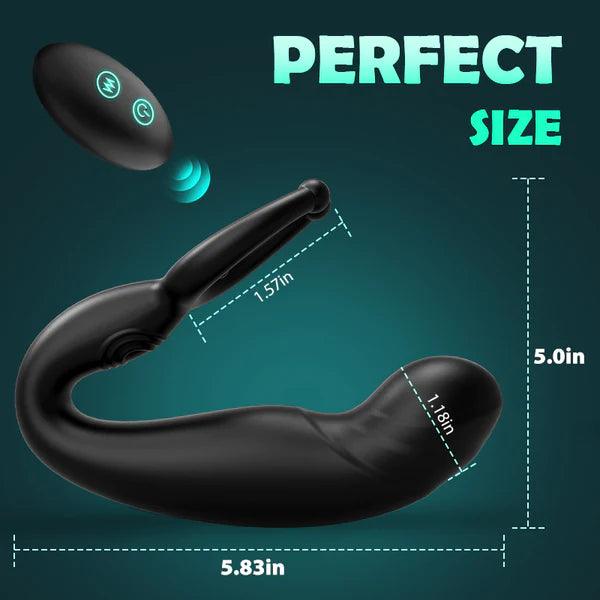 P-spot 9 Remote Control Vibrating Prostate Massager - Secret Garden