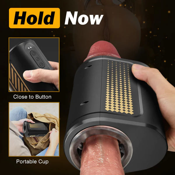 Thrusting Rotating Masturbation Cup