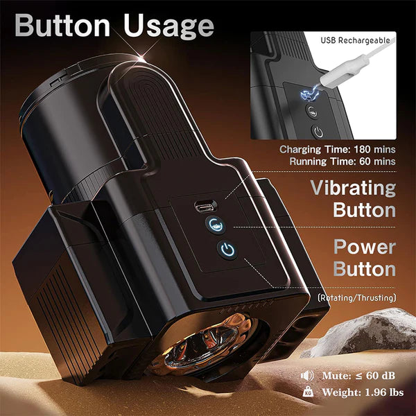 Camera Shape Multifunctional Masturbator