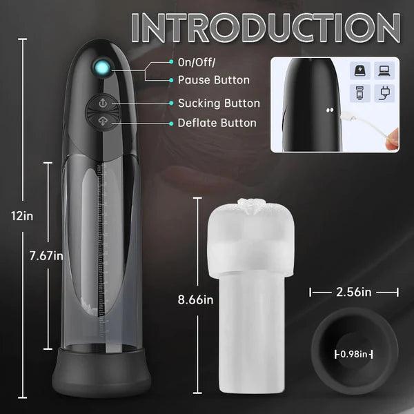 WaterSamurai - Vacuum Suction with Super Waterproof Penis Pump - Secret Garden