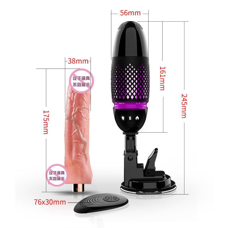 Niusida Convenient travel Automatic Dildo Vibrator for women extra dildo machine - Secret Garden