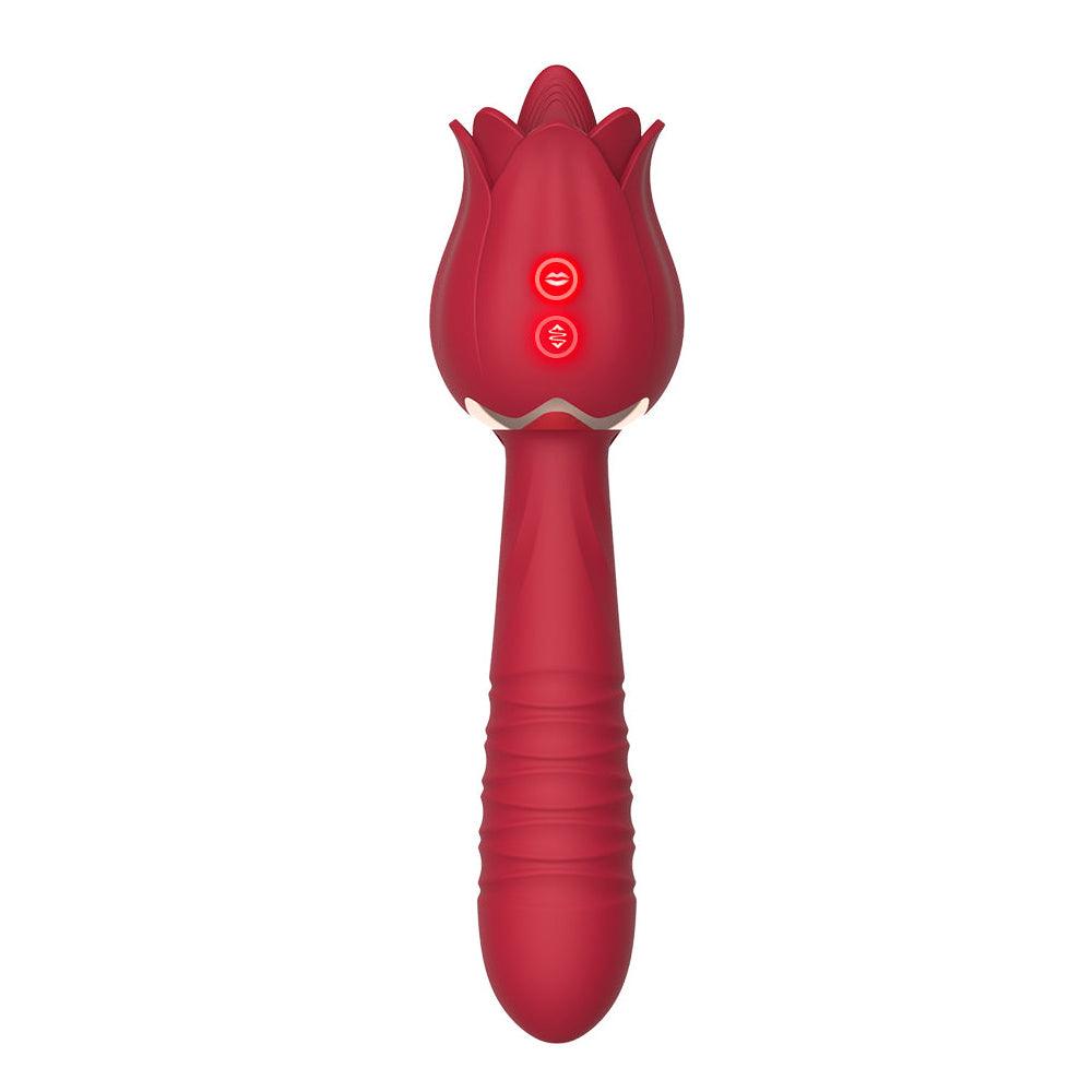 Jennifer Saucy Tongue Stretching Vibrator - Secret Garden