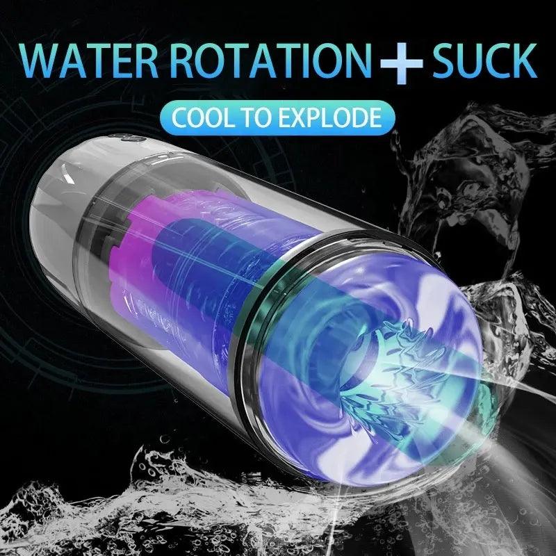 Real Automatic Masturbation Pocket Glans Stimulator Sucking Sex Jet Cup Toy Male Masturbation Cup. - Secret Garden