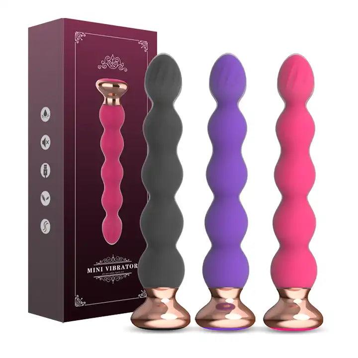 Rechargeable threaded inverter Donkey Kong vibrator for women - Secret Garden