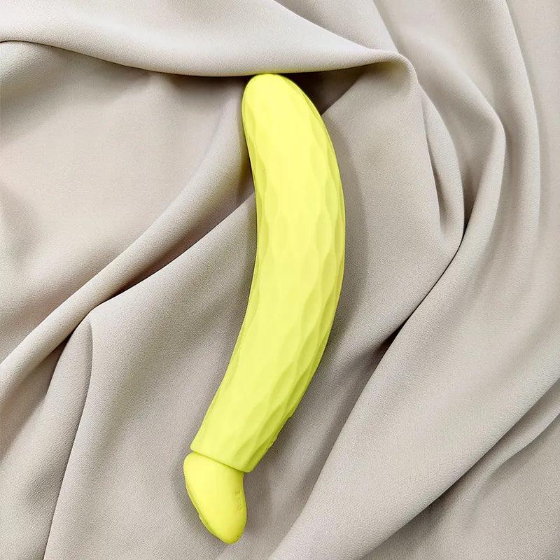 Banana Dildo G Spot Vibrator waterproof quiet for women couples - Secret Garden