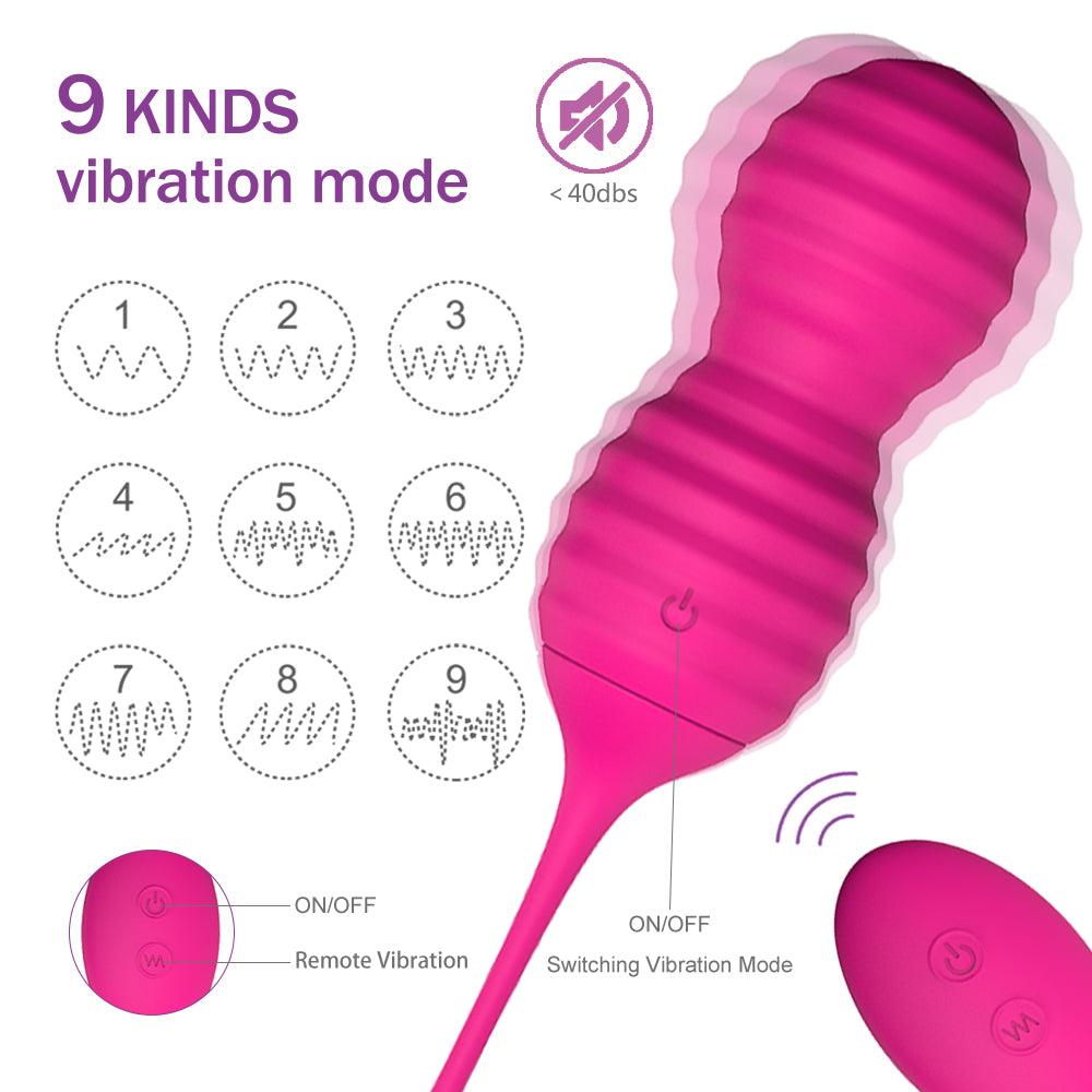 Silicone Wireless Vibration Vaginal Kegel Ball - Secret Garden