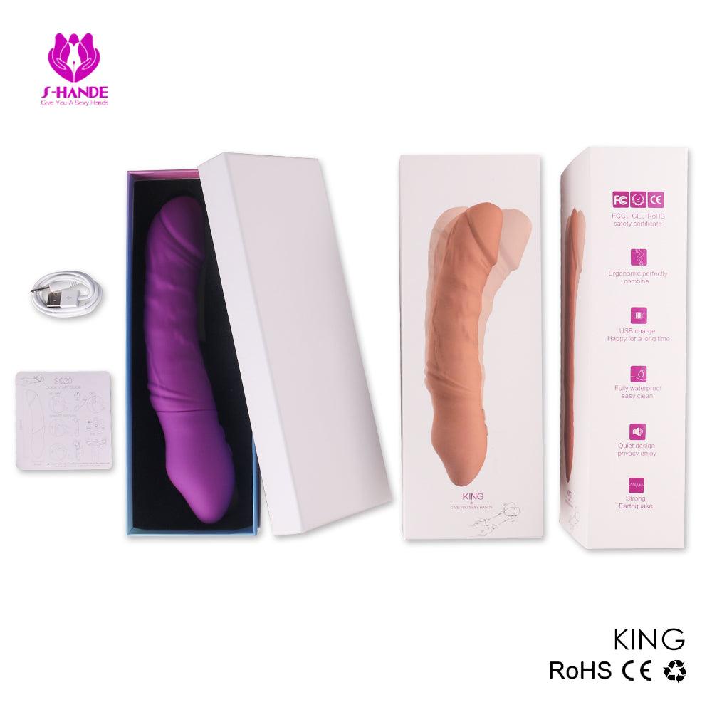 Female Rotating Vibrator G-Spot Vibrator Female Products Masturbator - Secret Garden