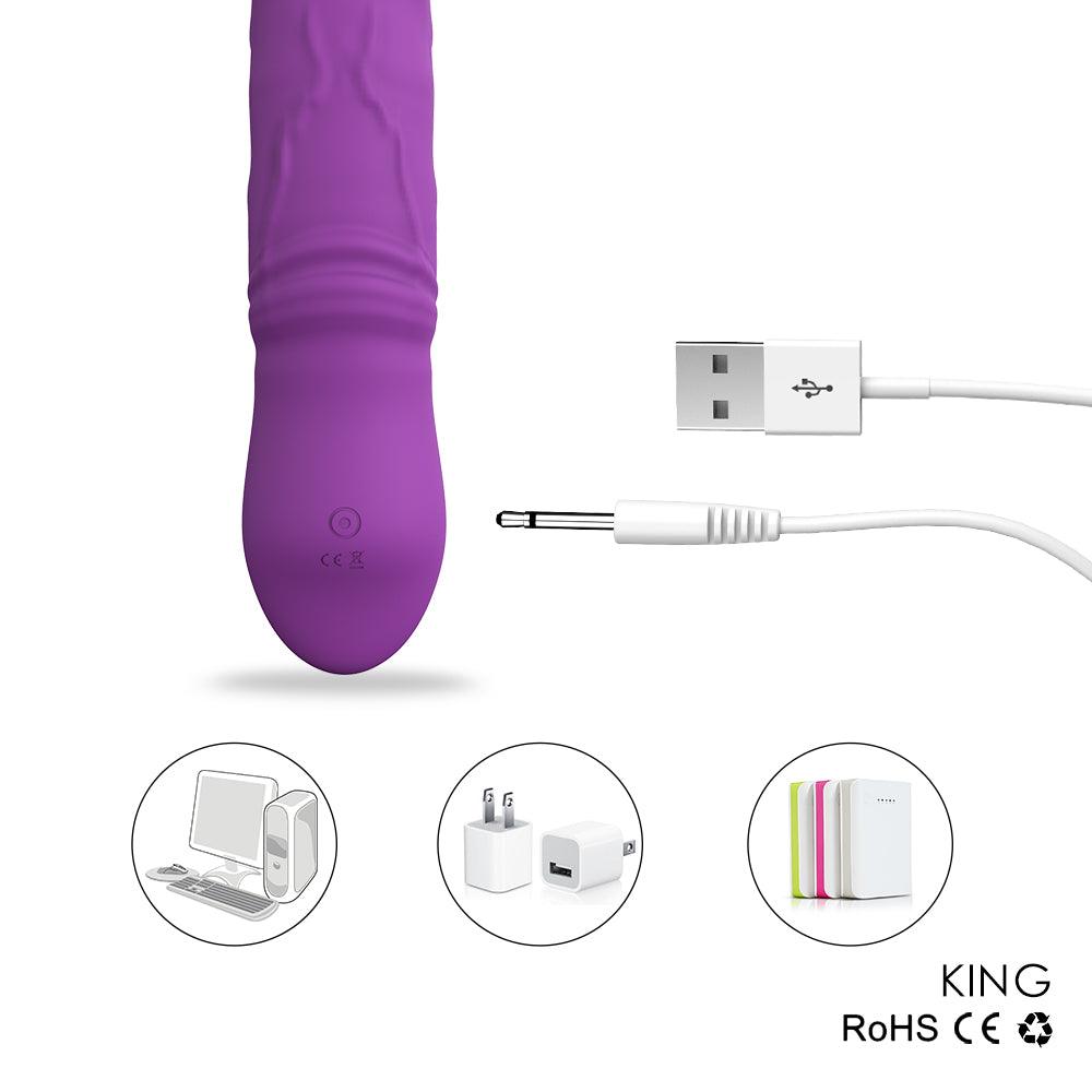 Female Rotating Vibrator G-Spot Vibrator Female Products Masturbator - Secret Garden