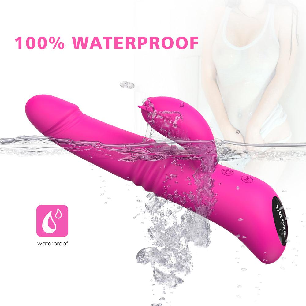 Pendulum Retractable Stick Female Heated Vibrator AV Stick Adult Erotic Products - Secret Garden