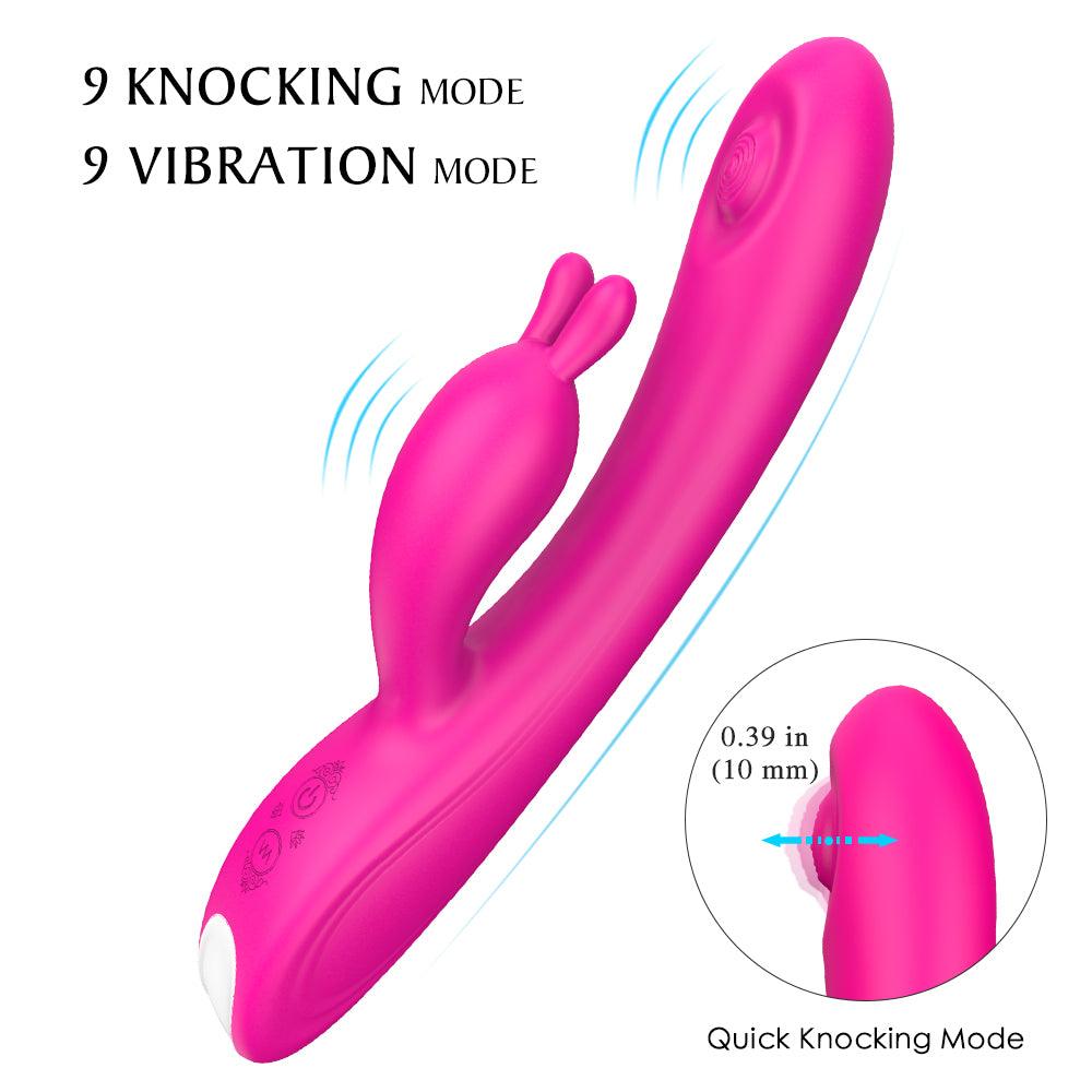 Sihand simulation finger snapping G-spot vibrator female rechargeable strong vibration AV stick female erotic masturbation massage - Secret Garden