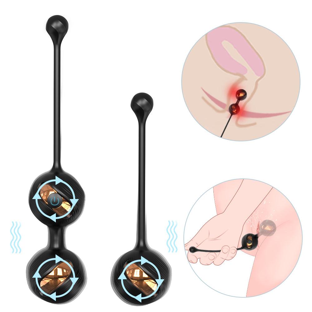 Vaginal Dumbbell Vibrating Electric Vibrator - Secret Garden