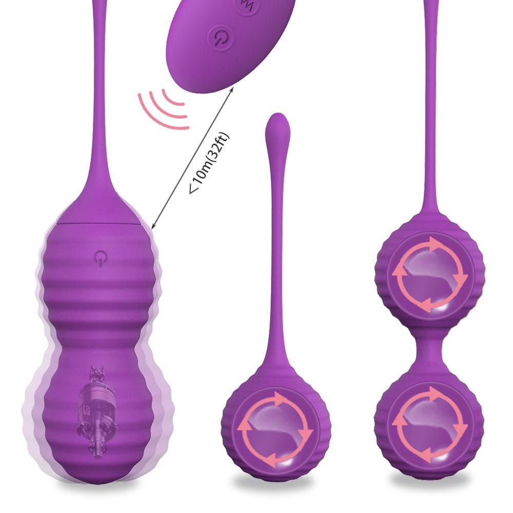 Silicone Wireless Vibration Vaginal Kegel Ball - Secret Garden