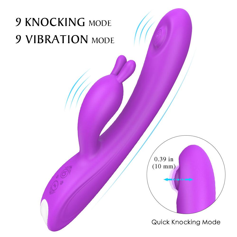 Sihand simulation finger snapping G-spot vibrator female rechargeable strong vibration AV stick female erotic masturbation massage - Secret Garden